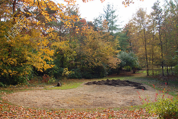 11-4-08 Garden prep begun with compost and sand