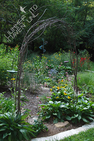 9-20-09 View of Songbird and Butterfly Garden