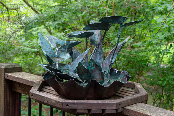 7-12-24 Copper fountain resealed